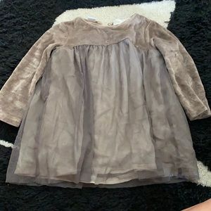 Zara dress velvet and tulle